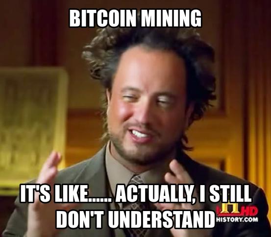 bitcoin mining meme